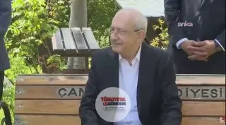 Gazeteci: CHP 106 yıllık bir parti. Pazar günü CHP tarihinin en karanlık günüydü. Bu sizi incitti mi? Kemal Kılıçdaroğlu: CHP tarihinde genel merkeze giden hiçbir milletvekilinin yüzüne kapı kapanmamıştır. Neden böyle düşünmüyorsunuz? (ANKA)