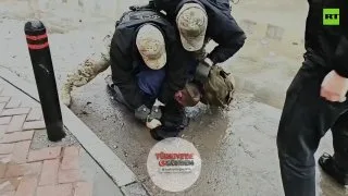 Rus istihbaratı, Ukrayna adına Rusya Savunma Bakanlığı tesislerine ilişkin verileri aktardığı iddia edilen bir kişiyi gözaltına aldı.