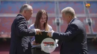 Alexia Putellas, 14 yılın ardından Barcelona'ya veda etti