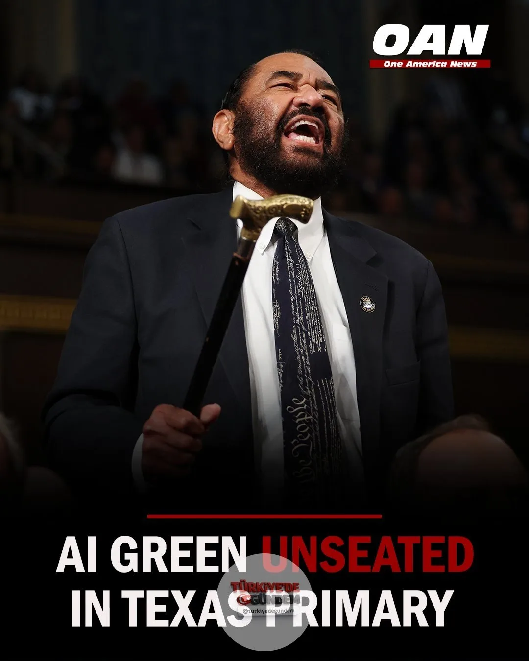 Uzun süredir Teksas Demokrat Partisi'nde siyaset yapan Al Green, ön seçimleri kaybederek yıllardır sürdürdüğü kongre üyeliğine veda etti. Başkan Trump'ın görevden alınması için yürüttüğü ısrarlı kampanyalar ve kongredeki önemli anlarda yarattığı kesi