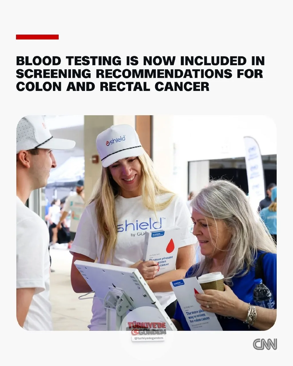 Amerikan Kanser Derneği, kolorektal kanser tarama kılavuzuna yeni test seçenekleri ekliyor; bu seçenekler arasında ilk kez bir kan testi de yer alıyor.