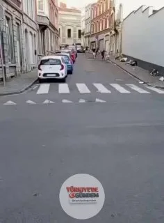 Fransa'da sahibinin elinden kaçan kurbanlık koyun, sokak sokak kovalamacaya neden oldu.