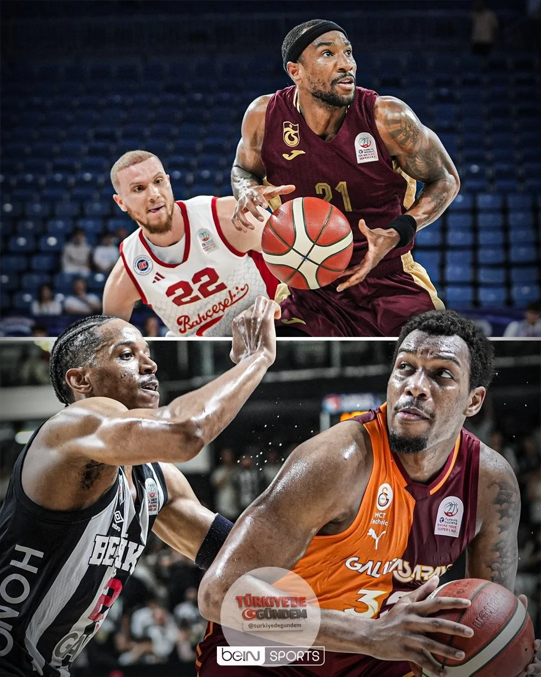 Türkiye Sigorta Basketbol Süper Ligi play-off serisinde ikinci maç heyecanı, bugün oynanacak karşılaşmalarla başlıyor!