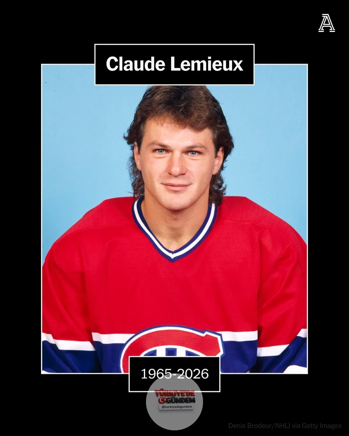Dört kez Stanley Kupası şampiyonu olan ve NHL tarihinin en sert play-off oyuncularından biri olarak tanınan Claude Lemieux, 60 yaşında hayatını kaybetti. NHL'de 21 yıl forma giyen Lemieux, 1995 yılında Conn Smythe Kupası'nı kazanmış ve üç farklı takı