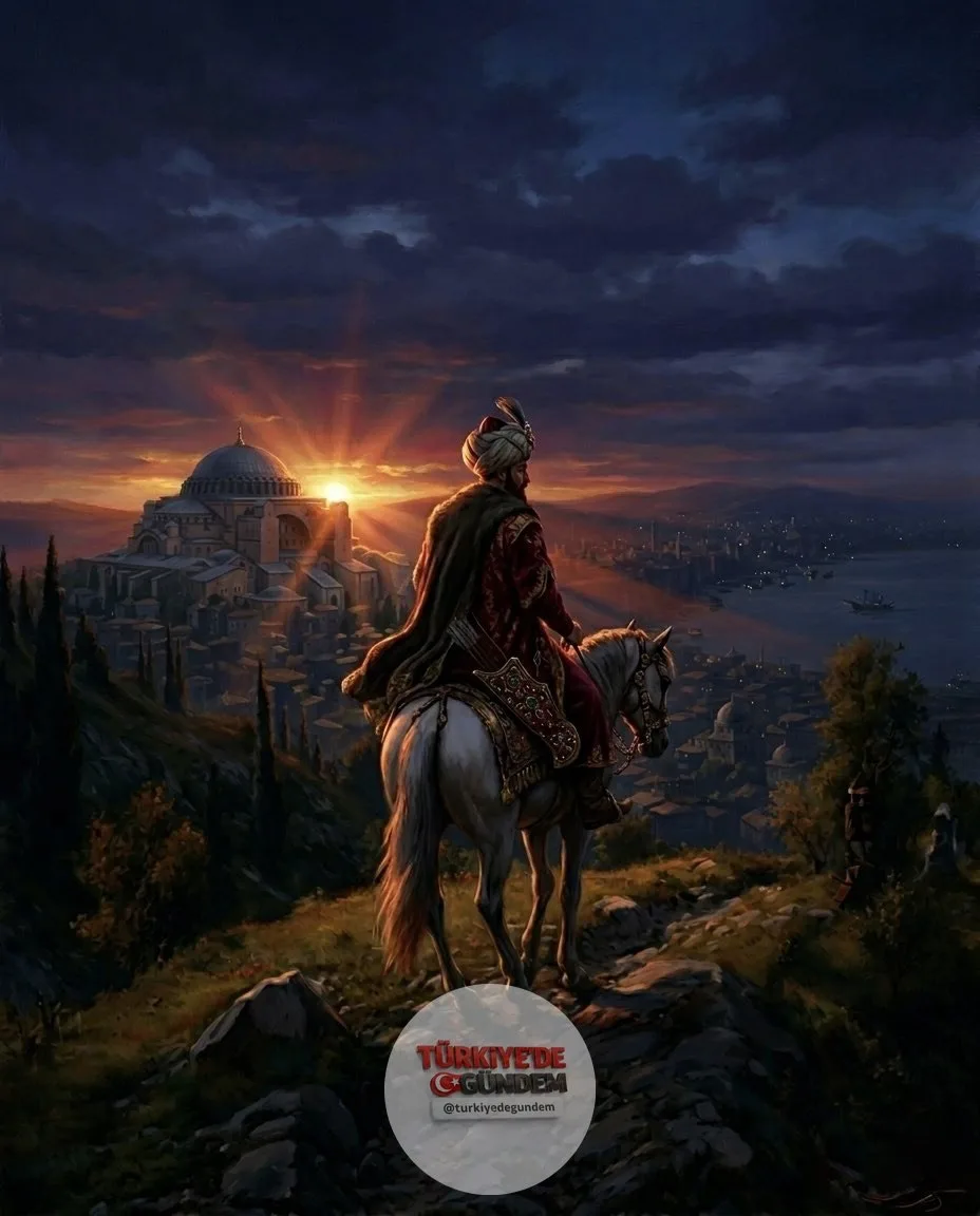 Fatih Sultan Mehmet ve ordusu, 573 yıl önce bugün İstanbul'u fethetti.