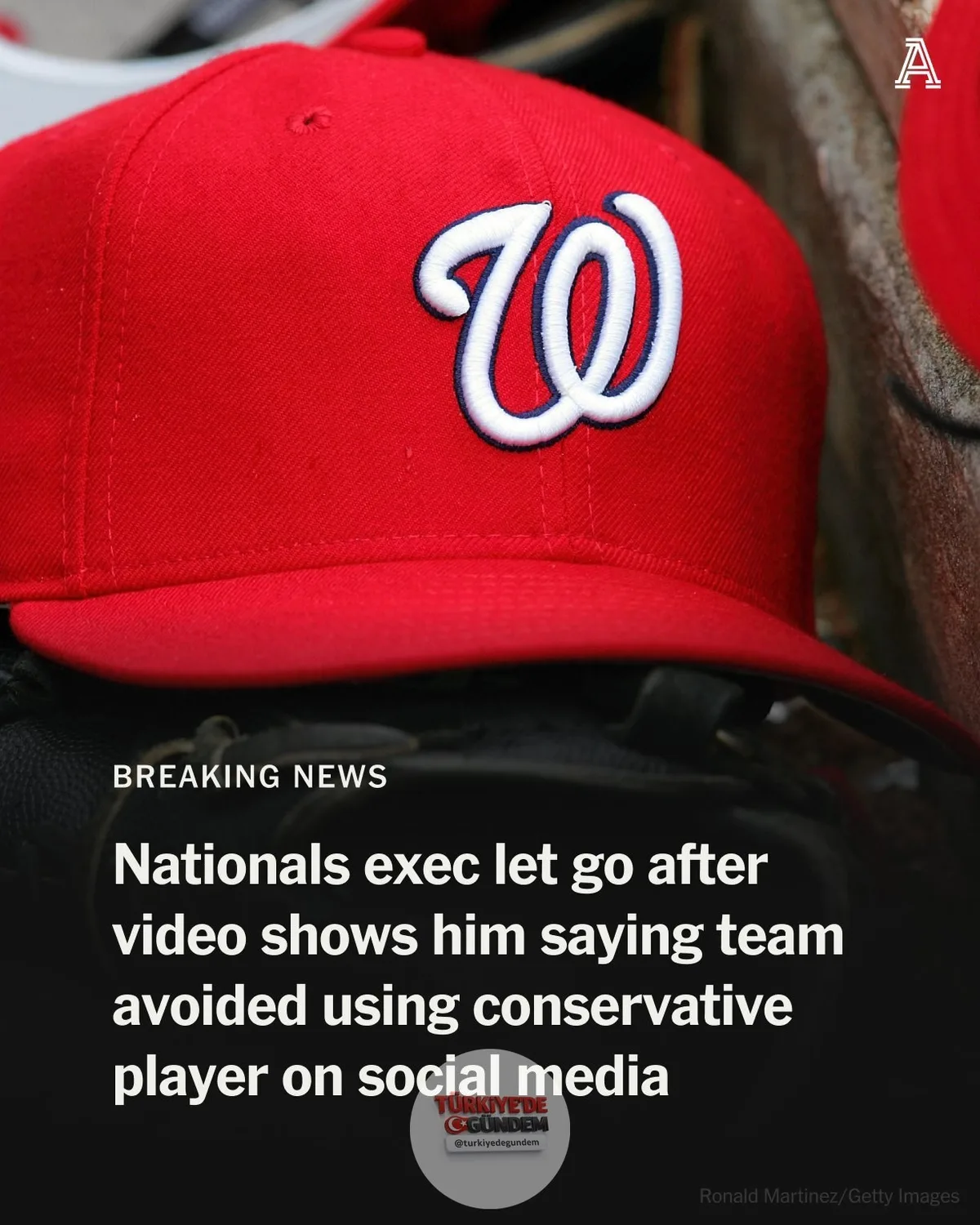 The Athletic'in edindiği bilgilere göre Washington Nationals, bir halkla ilişkiler yöneticisinin görevine son verdi. Karar, muhafazakar bir grubun, söz konusu çalışanın Katolik bir atıcıya yönelik sosyal medya yasağı iddiaları, savunma sanayii şirket