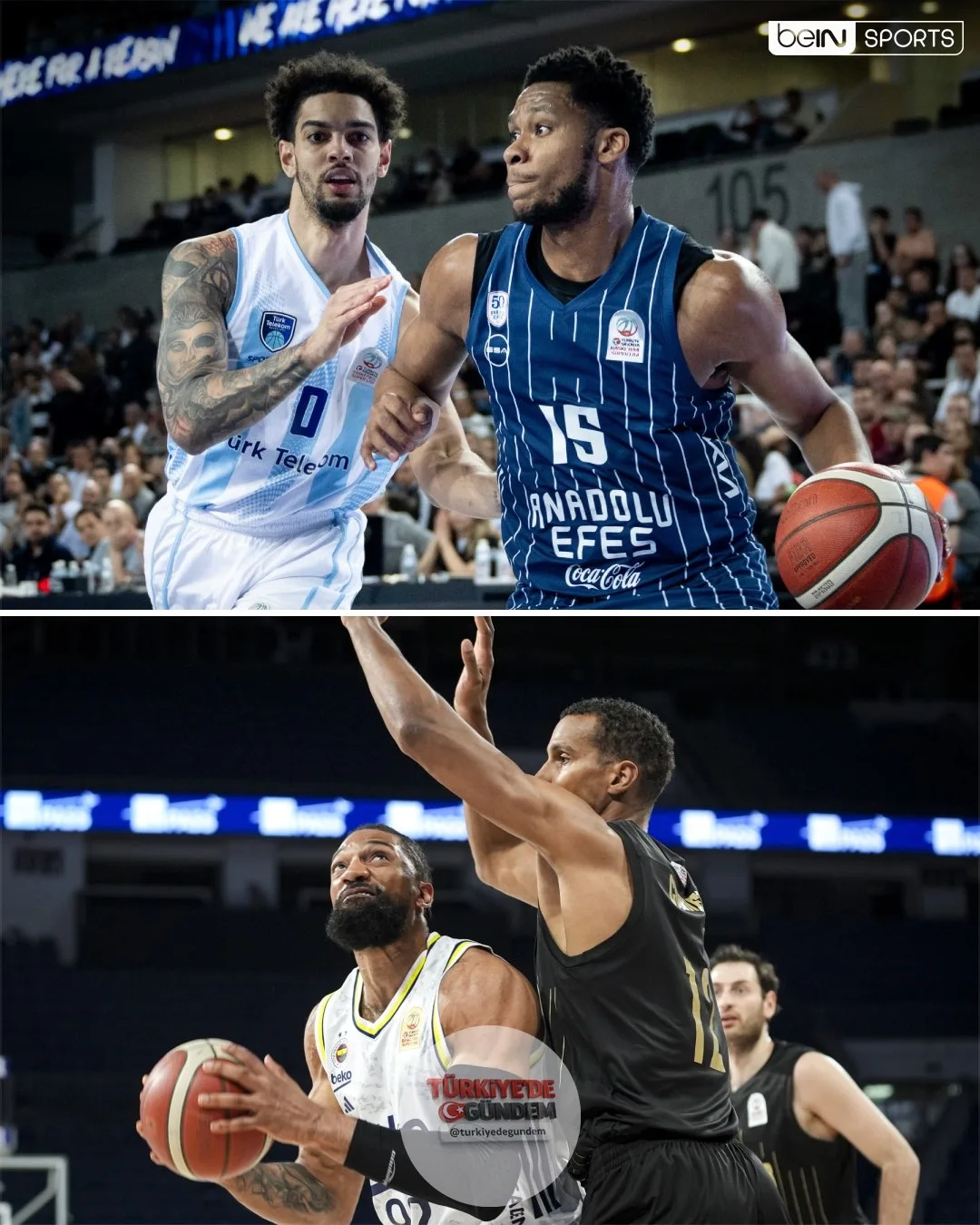 Türkiye Sigorta Basketbol Süper Ligi play-off maçlarında günün sonuçları!