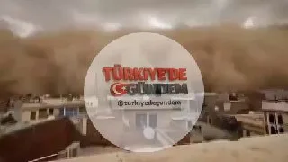 Rajasthan'ın Bikaner kentinde devasa bir toz fırtınası şehri etkisi altına alarak geniş bölgeleri karanlığa gömdü; ortaya kıyamet filmlerini aratmayan görüntüler çıktı.