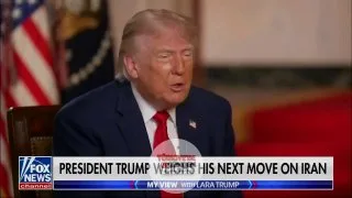 ABD Başkanı Donald Trump: “We shouldn’t have been in Iran.”