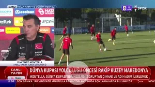 Vincenzo Montella: “Bizim için maç fark etmez. Hazırlık maçı diye bir şey yok. Her sonuç önemli. Makedonya’ya karşı farklı isimler olacak ama her şey bir oyun metoduyla alakalı olacak.” Canlı izlemek için: