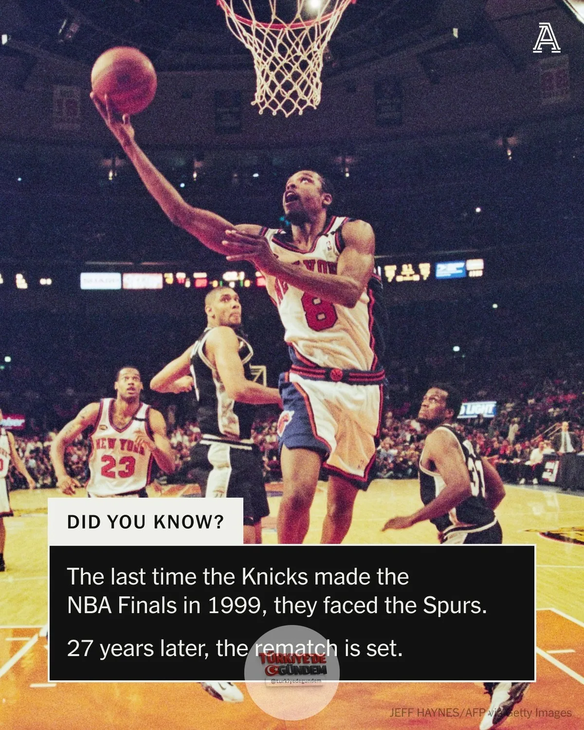 2026 NBA Finalleri'ndeki eşleşme resmen belli oldu. Uzun süredir şampiyonluk hasreti çeken New York Knicks, 1973'ten bu yana ilk şampiyonluğunu hedefliyor. Hızla gelişen San Antonio Spurs ise yeni bir hanedanlık başlatmanın peşinde. Seri öncesinde bi