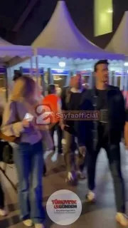 Kerem Bürsin, Travis Scott konserinde görüntülendi