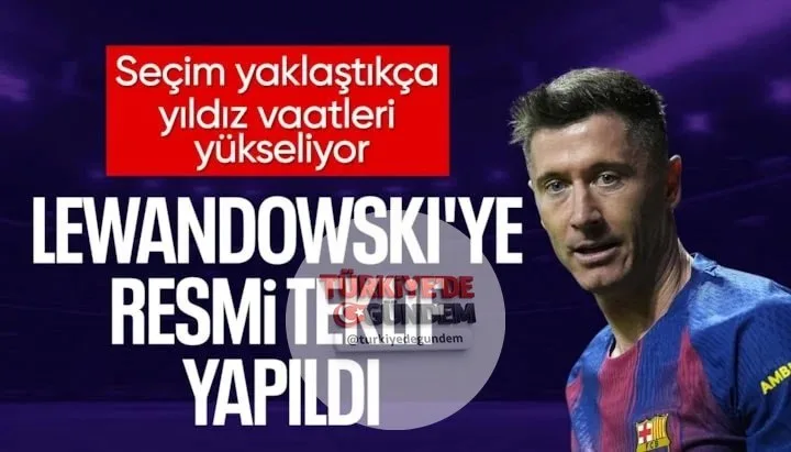 Fenerbahçe başkan adayı Hakan Safi'nin, Robert Lewandowski için resmi teklif hazırlığında olduğu ve ekibinin yıldız futbolcunun temsilcisiyle bir görüşme gerçekleştirdiği bildirildi.