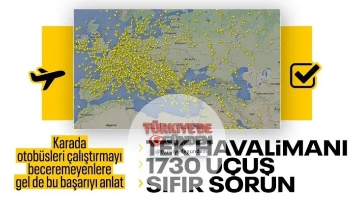 Ulaştırma ve Altyapı Bakanı Abdulkadir Uraloğlu, İstanbul Havalimanı'nın 31 Mayıs'ta 1730 uçuş hareketiyle açıldığı günden bu yana en yoğun günlük hava trafiğine ulaşarak yeni bir rekora imza attığını duyurdu