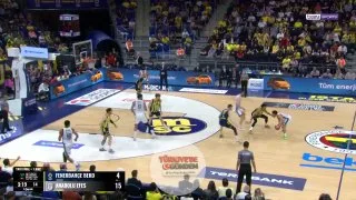 Shane Larkin - Vincent Poirier ortaklığı!