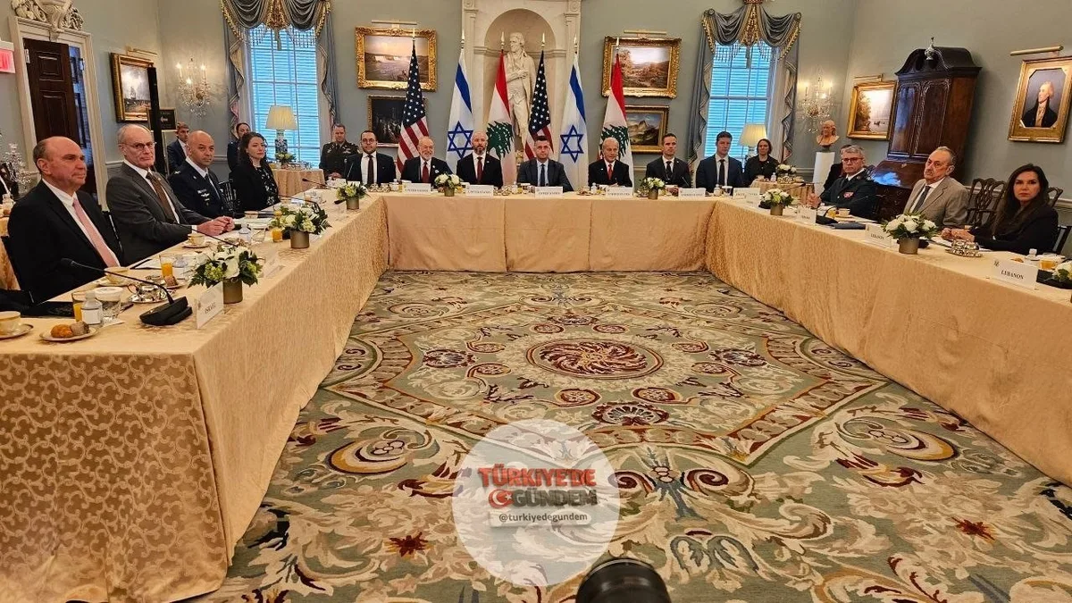 İsrailli ve Lübnanlı temsilciler arasındaki dördüncü toplantı Washington'da başladı.