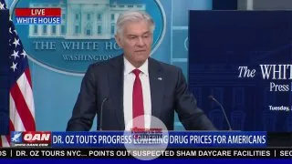 Dr. Oz: "Bugün bu siteye 160 ilaç daha ekliyoruz." Daha fazla güncelleme için bugün Spectrum ve YouTube TV'de OAN izleyin.