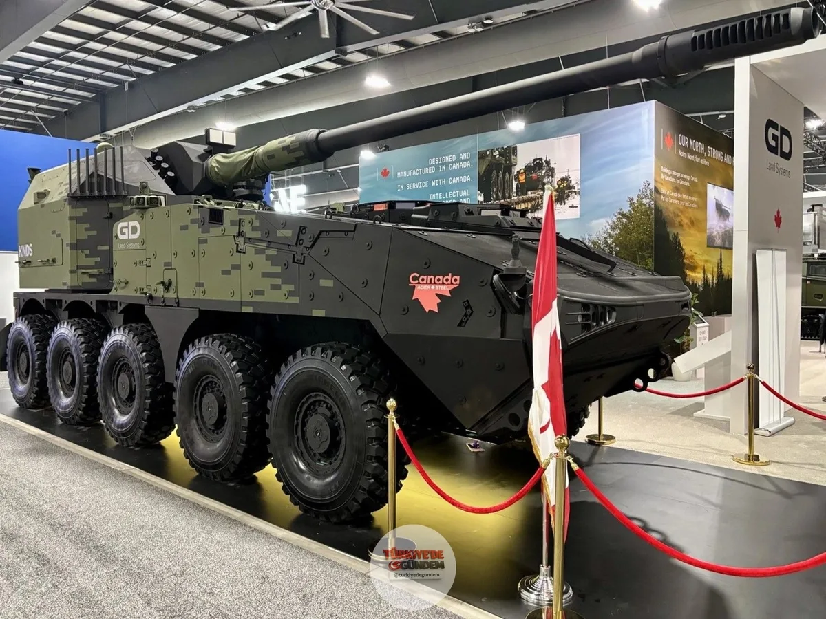 1-) 🎖️ Kanada'nın 70 km menzilli yeni kundağı motorlu obüsü Grizzly sahneye çıktı: General Dynamics Land Systems-Canada (GDLS-Canada), Kanada Ordusu'nun mobil topçu kabiliyetlerini modernize etmek amacıyla geliştirdiği yeni 155 mm'lik "Grizzly" kunda