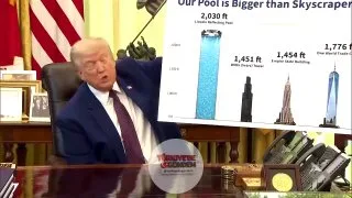 Oval Ofis'ten seslenen Başkan Trump, Lincoln Anıtı Yansıtma Havuzu'ndaki yenileme çalışmalarını övgüyle karşıladı. İkonik havuzdaki estetik iyileştirmeye dikkat çeken Trump, geleneksel gri betonun yerine "Amerikan Bayrağı mavisi" adını verdikleri bir