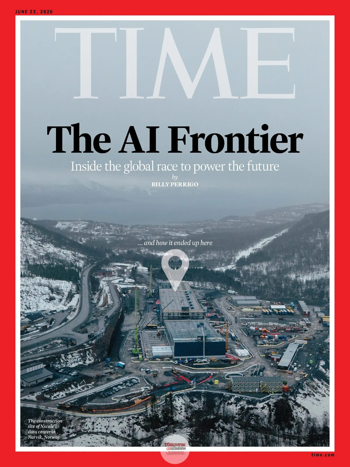 TIME'ın yeni kapağı: Norveç, yapay zeka patlamasının yeni Arktik üssü oldu. İşte yaşananlar.