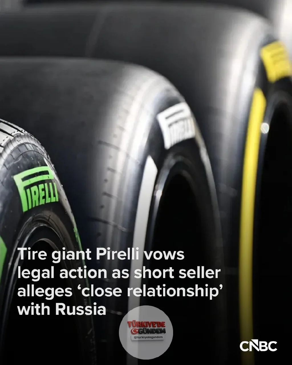 Pirelli, Grizzly Research'ün perşembe günü yayımladığı raporun ardından avukatlarına yasal işlem başlatmaları talimatını verdiğini açıkladı. Grizzly, Pirelli'nin Rusya'daki faaliyetlerinden elde ettiği kârın, kamuoyuna açıklanan rakamlardan daha yüks