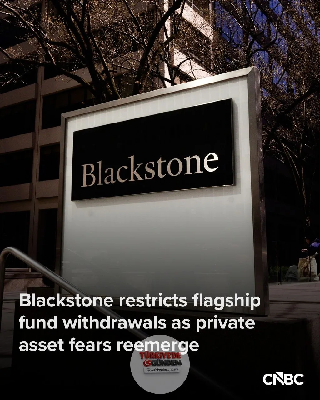 Blackstone, özel piyasalardaki likidite baskısına dair endişelerin artmasıyla birlikte, yatırımcıların geri çekilme taleplerindeki ani yükselişin ardından amiral gemisi Blackstone Private Credit (BCRED) fonundaki para çıkışlarını kısıtlıyor. Varlık y