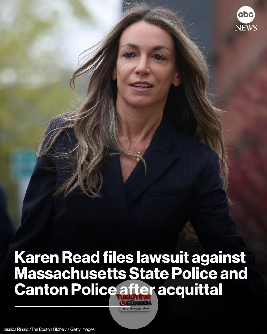Karen Read, polis memuru erkek arkadaşını öldürmekten beraat etmesinin üzerinden yaklaşık bir yıl geçtikten sonra Massachusetts Eyalet Polisi ve Canton Polis Departmanı'na dava açtı. Devamını oku: