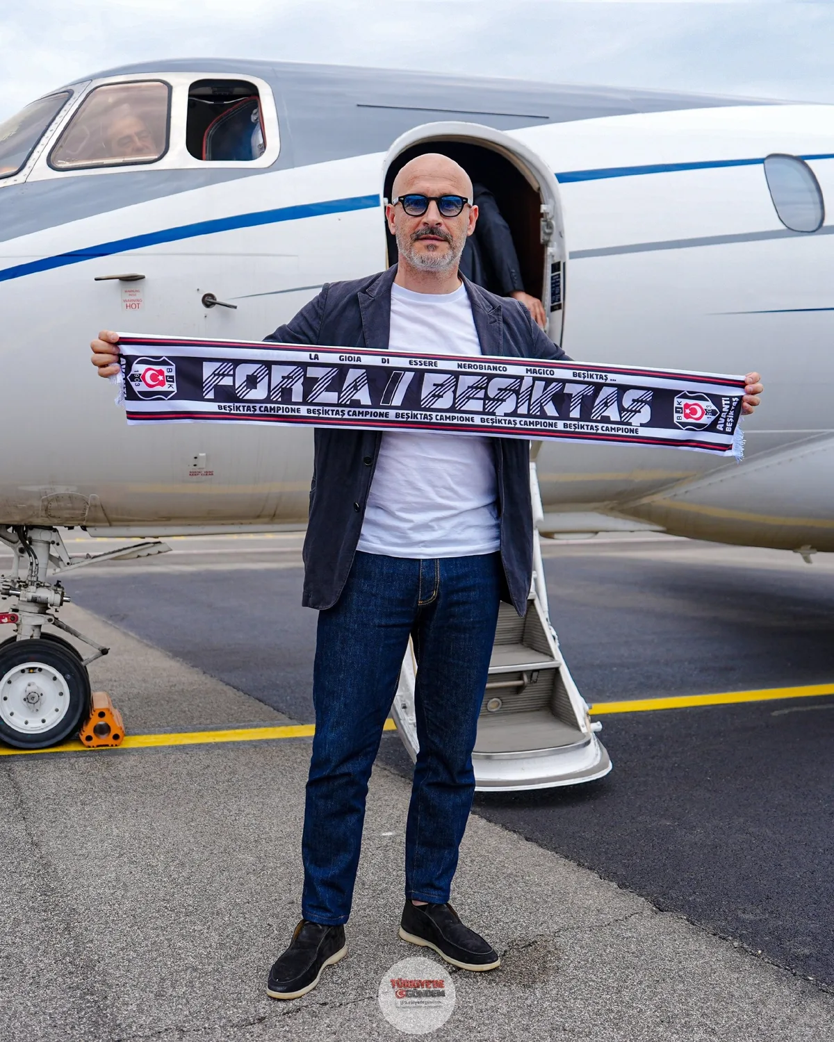 Teknik direktör Vincenzo Italiano, Beşiktaş için yola çıktı!