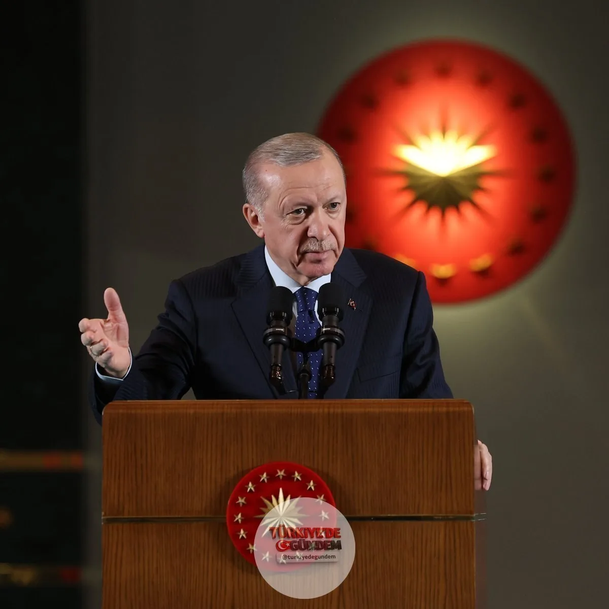 Cumhurbaşkanı Erdoğan: "Bundan sonraki adımımız Ziraat Katılım, Vakıf Katılım ve Halk Katılım'ın birleştirilmesi olacak. Bunların birleşmesiyle sektör çok daha farklı bir ivme kazanacak."