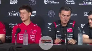 "Buraya katılmak için çok emek verdik. Buraya boşuna gelmediğimizi göstermek istiyoruz." A Milli Futbolcumuz Arda Güler, Venezuela maçı öncesinde konuştu! |