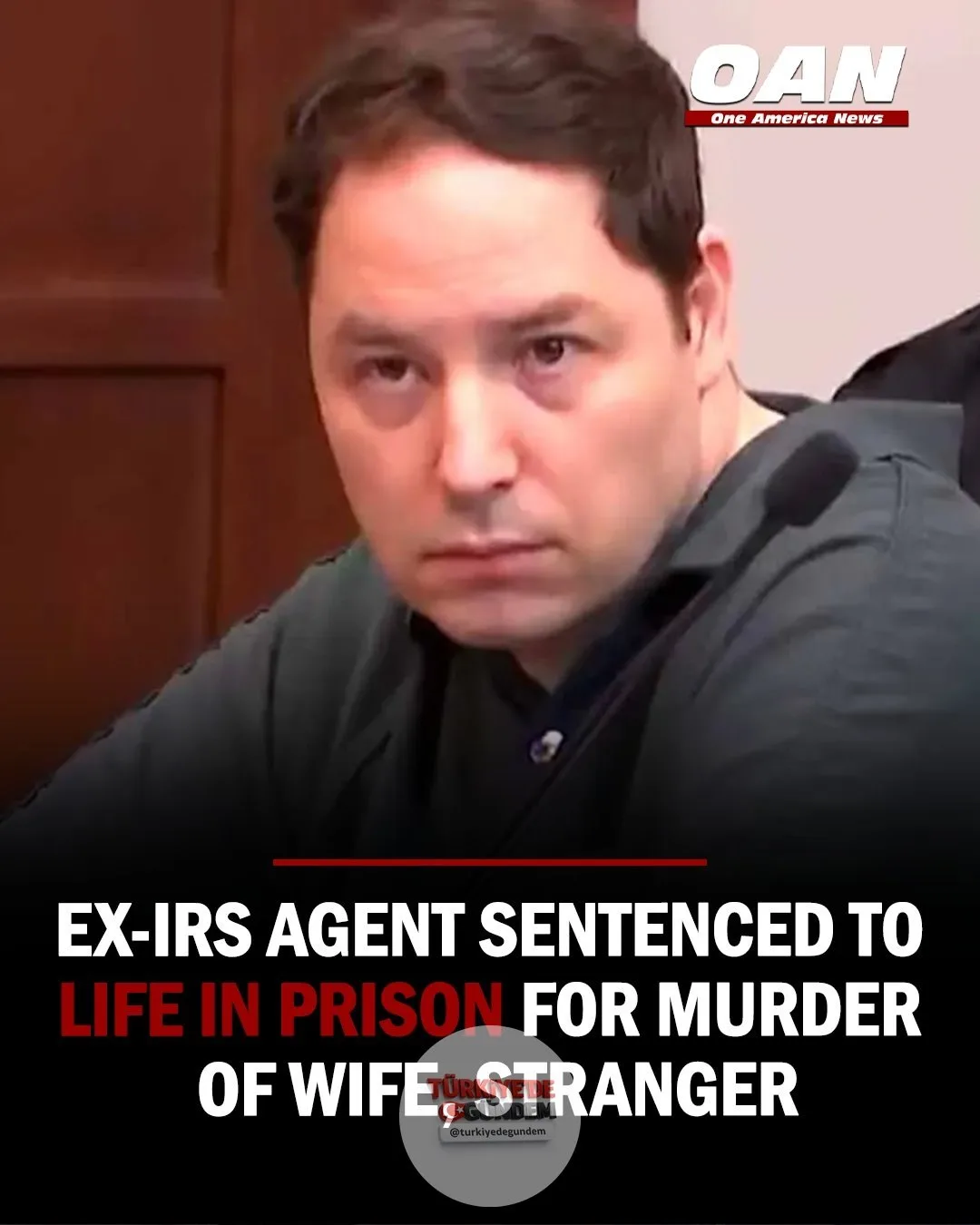 Virginia'da eşini ve bir yabancıyı, yasak aşk yaşadığı aile bakıcısıyla kurduğu karmaşık bir plan sonucu öldürmekten suçlu bulunan Brendan Banfield, şartlı tahliye olmaksızın ömür boyu hapis cezasına çarptırıldı. Güncel gelişmeler için OAN'i Spectrum