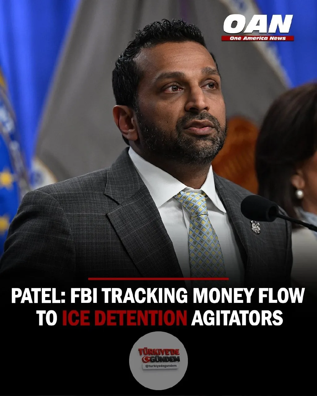 FBI Direktörü Kash Patel, ICE gözaltı merkezlerinin dışındaki kışkırtıcılara kimlerin para aktardığını tespit etmek için ekiplerin çalışma yürüttüğünü açıkladı. Perşembe günü NewsNation'a konuşan Patel, polise tacizde bulunan veya operasyonlarına müd