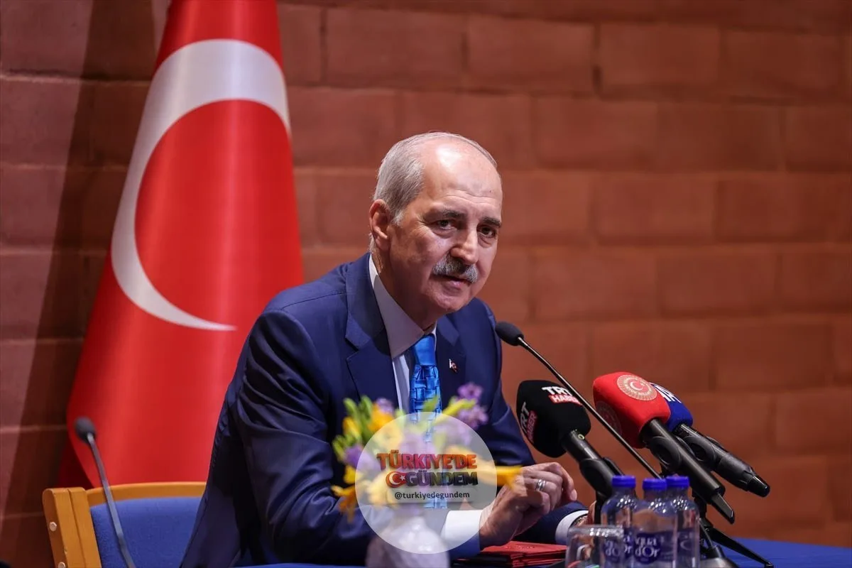 TBMM Başkanı Numan Kurtulmuş: Silahların bırakılması konusunda İmralı'nın iradesi dışında ciddi bir gecikme olduğunu görüyoruz. Ümit ediyorum ki buradaki bu gecikme en kısa sürede ortadan kaldırılır.