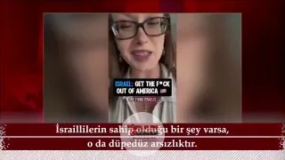 ABD’li bir kadın, İsraillilere sert tepki gösterdi: “İsraillilerin özelliği yüzsüzlüktür. ABD’den para alıp Filistinlilere soykırım uyguluyorsunuz. Sonra hiçbir şey olmamış gibi Amerika’daki evlerinize dönüyorsunuz. Siz bu dünyanın yüz karasısınız.”