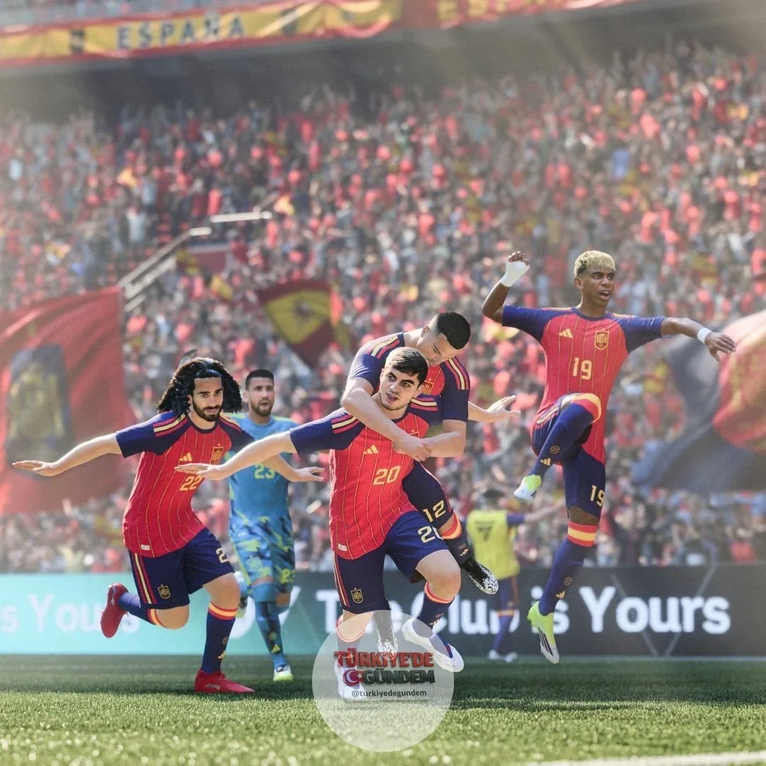 EA FC 2026, yaptığı simülasyona göre 2026 Dünya Kupası'nı İspanya'nın kazandığını duyurdu. EA FC ve FIFA oyunlarında daha önce yapılan son dört Dünya Kupası tahmini doğru çıkmıştı: 2022'de Arjantin, 2018'de Fransa, 2014'te Almanya ve 2010'da İspanya.