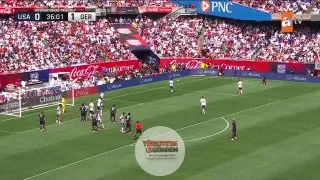 Robinson'un ABD-Almanya karşılaşmasında attığı gol: