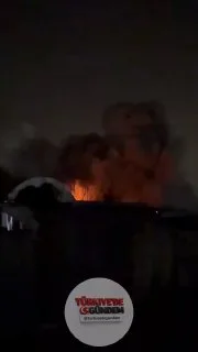 İsrail, Han Yunus'ta bir eve hava saldırısı düzenledi.