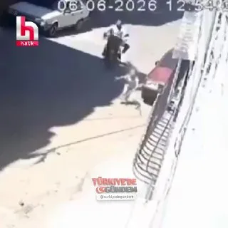 Gaziantep'te 7 yaşındaki kızını sokak ortasında dövüp motosikletle saçından sürükleyen baba gözaltına alındı.