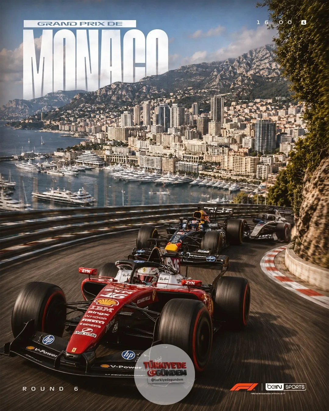 Prestij, hız ve adrenalin, motor sporlarının zirvesinde: sıradaki durak Monako! Formula 1 Monako Grand Prix 16.00 4 Serhan Acar & Jason Tahincioğlu