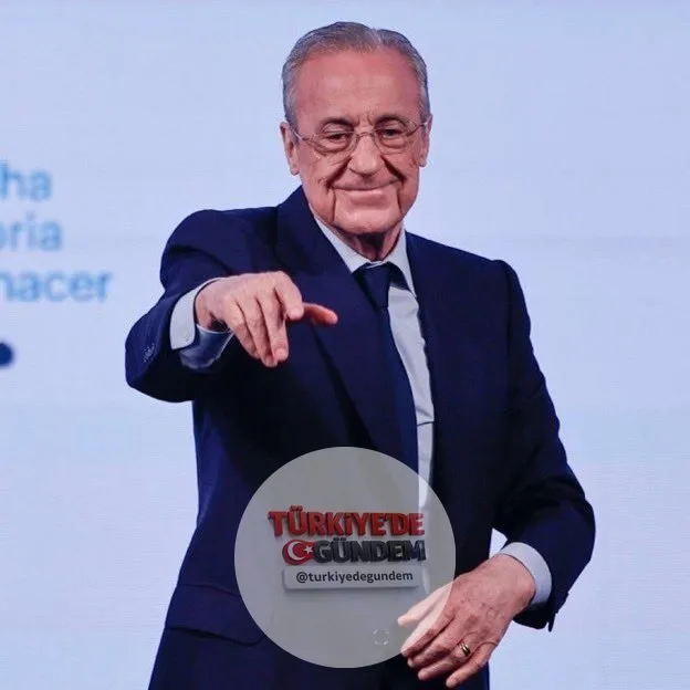Florentino Perez, Real Madrid başkanlık seçimini oyların %68.6'sını alarak kazandı. (COPE)