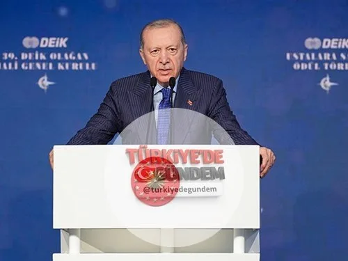 Cumhurbaşkanı Erdoğan: "2025 yılında mal ve hizmet ihracatımız 395,9 milyar dolara ulaşarak Cumhuriyet tarihimizin rekorunu kırdı."