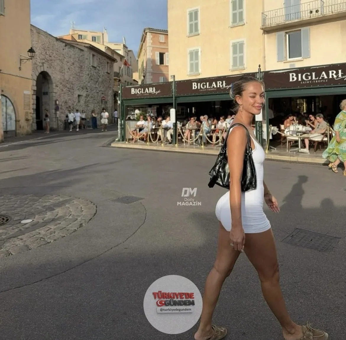 Fransız model Mathilde Tantot, sokak stiliyle göz kamaştırdı.