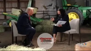 Donald Trump, NBC News muhabiri Kristen Welker’a sert tepki göstererek röportajı yarıda bıraktı. Trump, "Ya yozlaşmışsınız ya da aptalsınız... Siz yozlaşmışsınız; tıpkı ABC, CBS ve CNN gibi Meet the Press de yozlaşmış," ifadelerini kullandı.