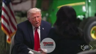Trump, yaşanan gerginliğin ardından NBC'nin Meet the Press programındaki röportajını yarıda bırakarak stüdyoyu terk etti. Stüdyodan ayrıldığı sırada NBC mikrofonuna bastığı anlar ise kameralara yansıdı.