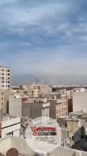 Tahran yoğun bombardıman altında.