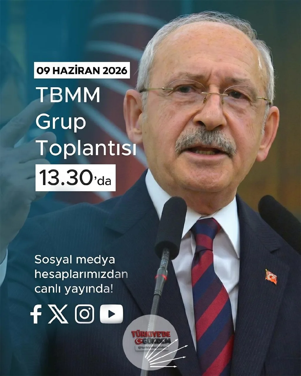 CHP, yarın aynı yer ve saatte iki farklı grup toplantısı düzenleyecek.