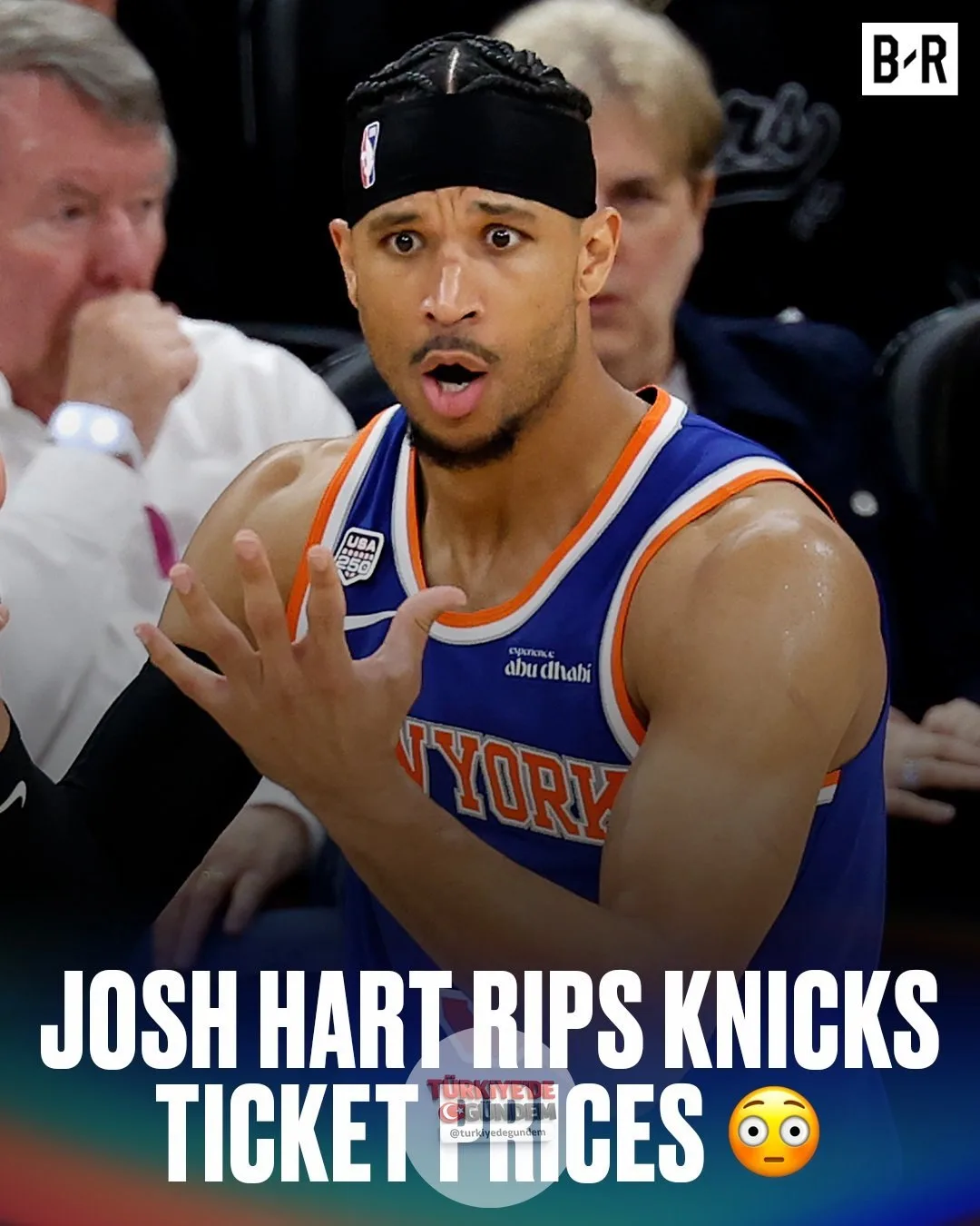 Josh Hart, 3. maç biletlerinin fahiş fiyatlarına tepki gösterdi. Haberin tamamı burada: