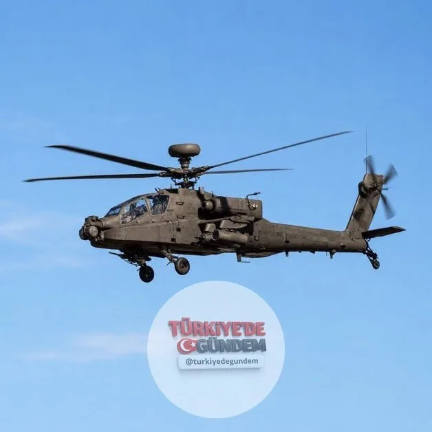 ABD Ordusu Apache helikopteri Hürmüz Boğazı yakınlarında düştü