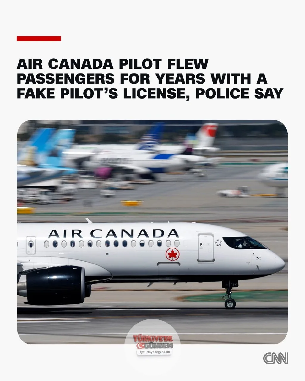 Kanada polisi, eski bir Air Canada pilotunun yaklaşık 17 yıl boyunca sahte pilot lisansıyla on binlerce yolcuyu uçurduğu gerekçesiyle cezai suçlamalarla karşı karşıya olduğunu duyurdu.
