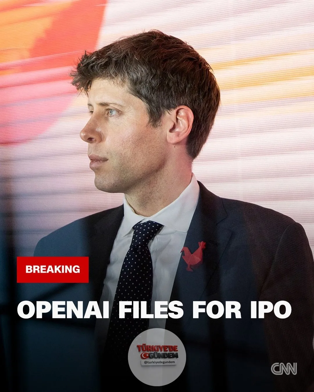 OpenAI gizli IPO başvurusunu yaptı. Mart 2026'daki son yatırım turunda değeri 852 milyar dolardı. Halka açılmayla 1 trilyonu aşması bekleniyor. Sam Altman kesin tarih vermedi ama adım atıldı